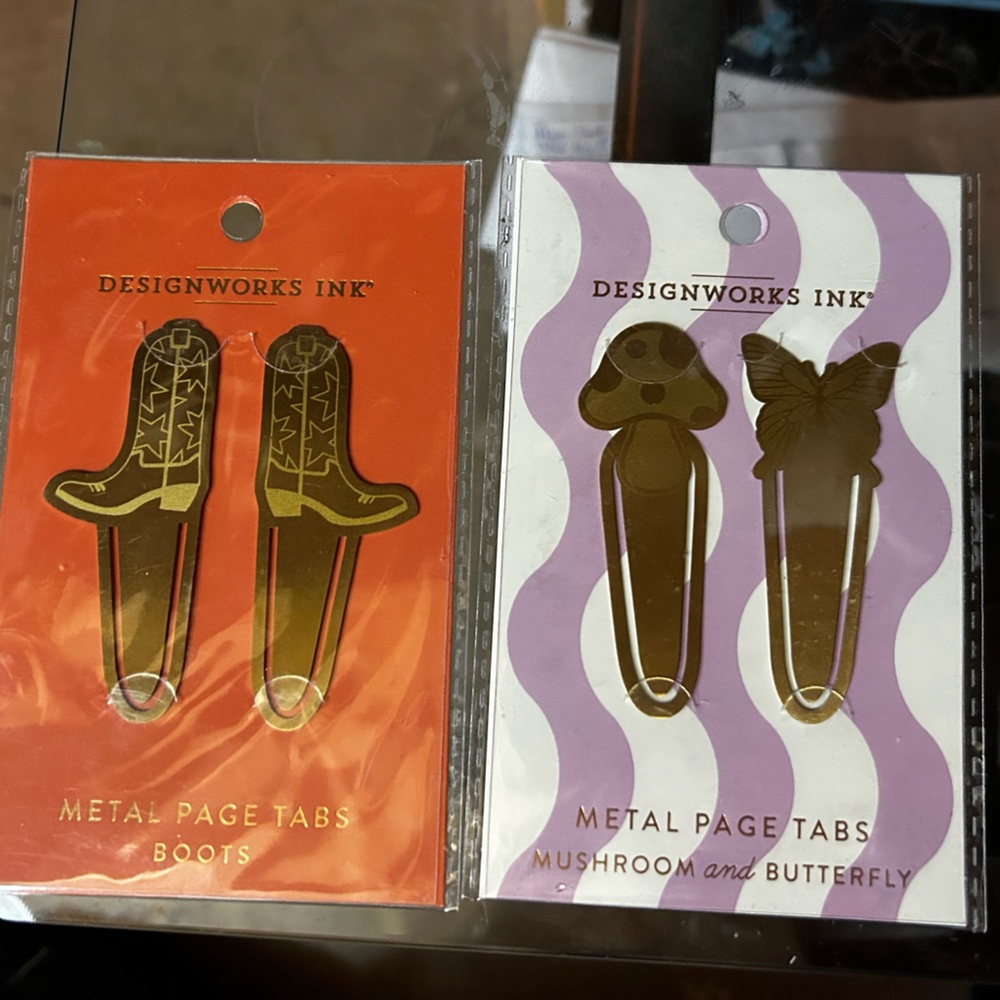 Designworks Ink Metal Page Tabs Set
